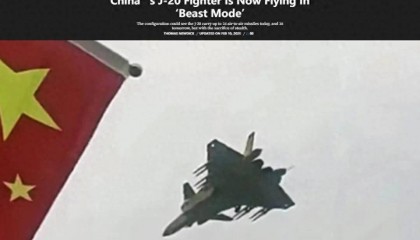 挂满14枚导弹!歼-20“野兽模式”刷爆全网,网友:不要隐身了?