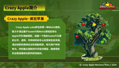 Crazy Apple引领区块链游戏革命,构建全新数字生态