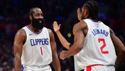 哈登曝与伦纳德关系!场下融洽,但场上直言相对