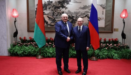 普京与卢卡申科在华表态:赞赏中方提出的全球治理倡议