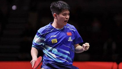 世乒赛|林高远苦战六局涉险过关 林诗栋横扫英格兰名将