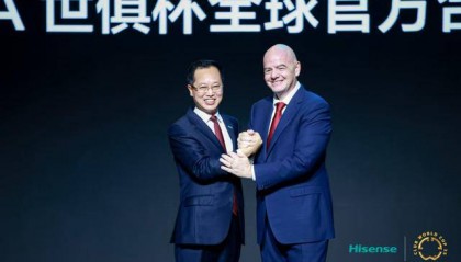 贾少谦宣布赞助新版2025 FIFA世俱杯,海信电视已是AI电视领导者