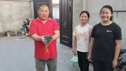 家门口玩耍发现车底有一只鸟,小姐俩的善举拯救国保动物