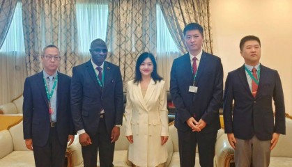 大使王敏,正式赴任