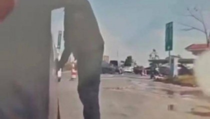 越扒越有!割胎汽修店承包全国多家高速维修站,新胎直接被换下