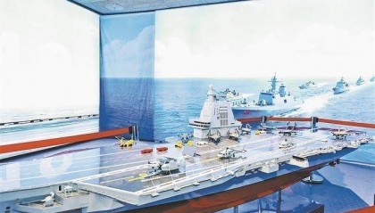 长4.5米!“福建舰”模型在厦门首次亮相