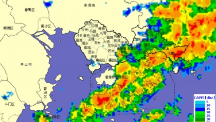 注意!深圳遭遇“暴雨列车”