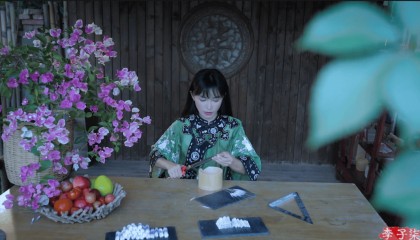 李子柒“回归”三连更播放量破5亿,镜头下的这些四川非遗太美了