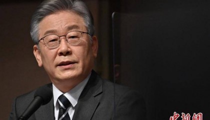 韩国总统候选人最新民调结果:李在明支持率领跑