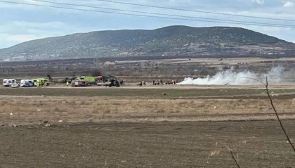 突发坠机!机上人员全部遇难