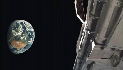 十分罕见!美军首次公布空天飞机拍摄的地球照片