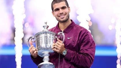 登顶世界第一!阿尔卡拉斯3-1辛纳 夺生涯大满贯第六冠