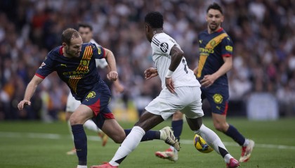 西甲-莫德里奇世界波维尼修斯破门 皇马2-0赫罗纳追平榜首