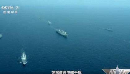 台海爆发电子战,055大获全胜,外界意识到:解放军王牌不止一张