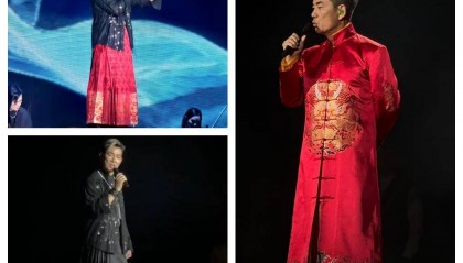 华流就是顶流!任贤齐南京演唱会三天三穿南京云锦华服