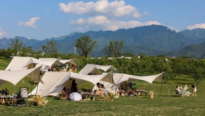 原价499元的天幕现在卖148元,二手平台现露营装备低价甩卖