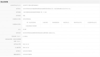 东莞一知名三甲医院,今年两次违规被罚