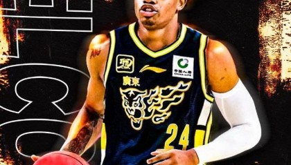 广东官宣阿姆斯加盟 上赛季NBA发展联盟场均18+6