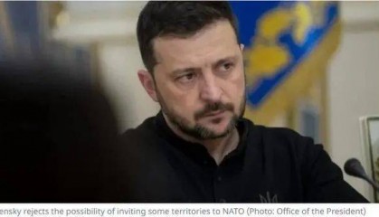 泽连斯基改口:反对乌克兰部分地区被邀请加入北约