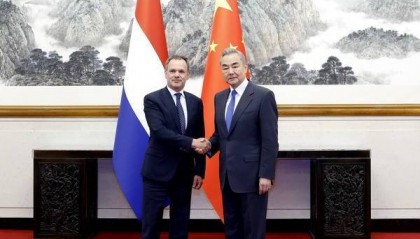 荷兰外交大臣在华表态:不会与台湾方面发生任何官方关系