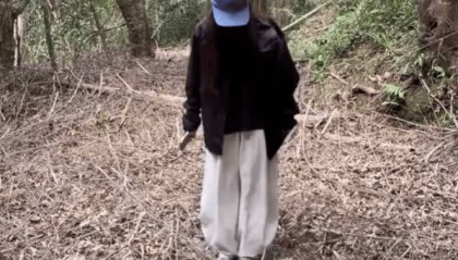 江西一女子徒步时误将一处区域当作“野生蹦床”蹦跳,“回来后才发现是蛇窝、很后怕”