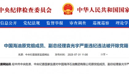 打虎!两大央企原高管,同日被处理