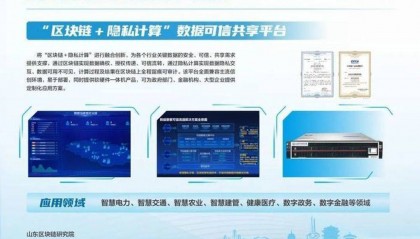 山东出台《行动方案》:支持济青两市打造区块链产业发展引领区