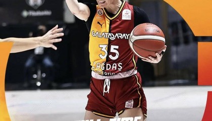 首秀赢球!李月汝8分9板1帽 加拉塔萨雷客场上演大逆转