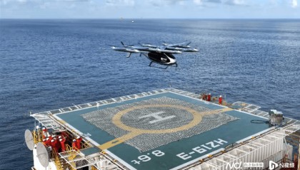 从深圳起飞!全球首次2吨级eVTOL海上石油平台飞行