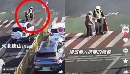 1分33秒!河北唐山街头这一幕,火到国外……