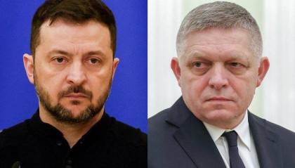 泽连斯基力挺斯洛伐克抗议活动,菲佐:干涉内政