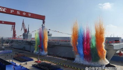 解放军最新战舰亮相,又是一个“全球第一”,为“台独”量身定做