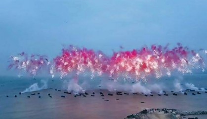 蔡国强回应烟花秀大量无人机坠海:烟花的艺术不是拍电影 遗憾没有办法重来