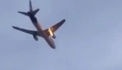 美国突传一声巨响!波音737断成三截,机上载183人,场面惨不忍睹