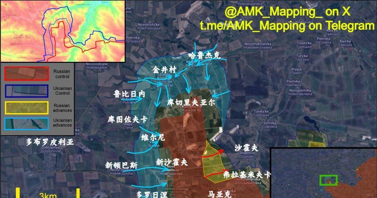 一夜间战局突变，机器人冲锋，乌军9支精锐旅反击，俄军迎来噩耗