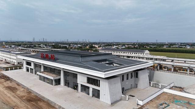 西延铁路高陵站建设取得新进展