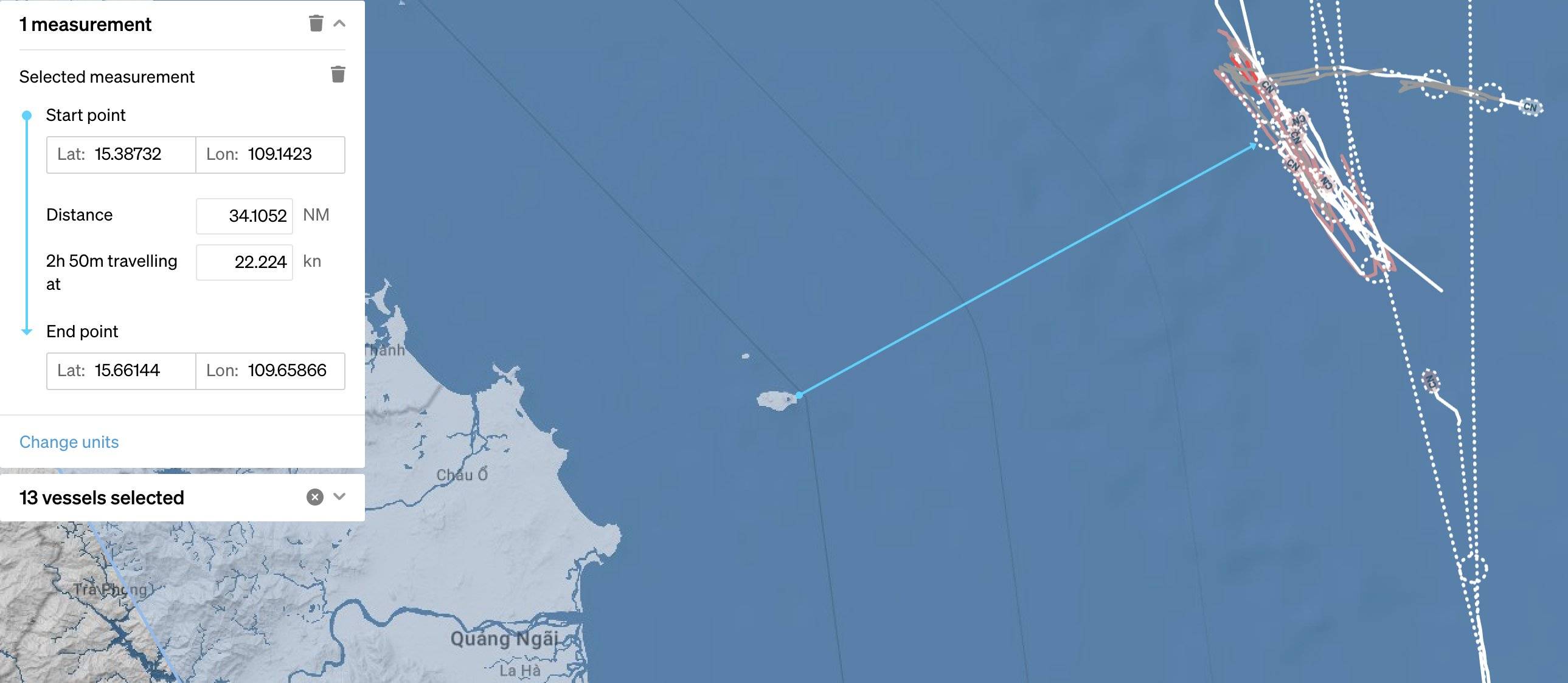 一大型船队逼近越南海岸,最近距离仅35海里!此举令美方气急败坏