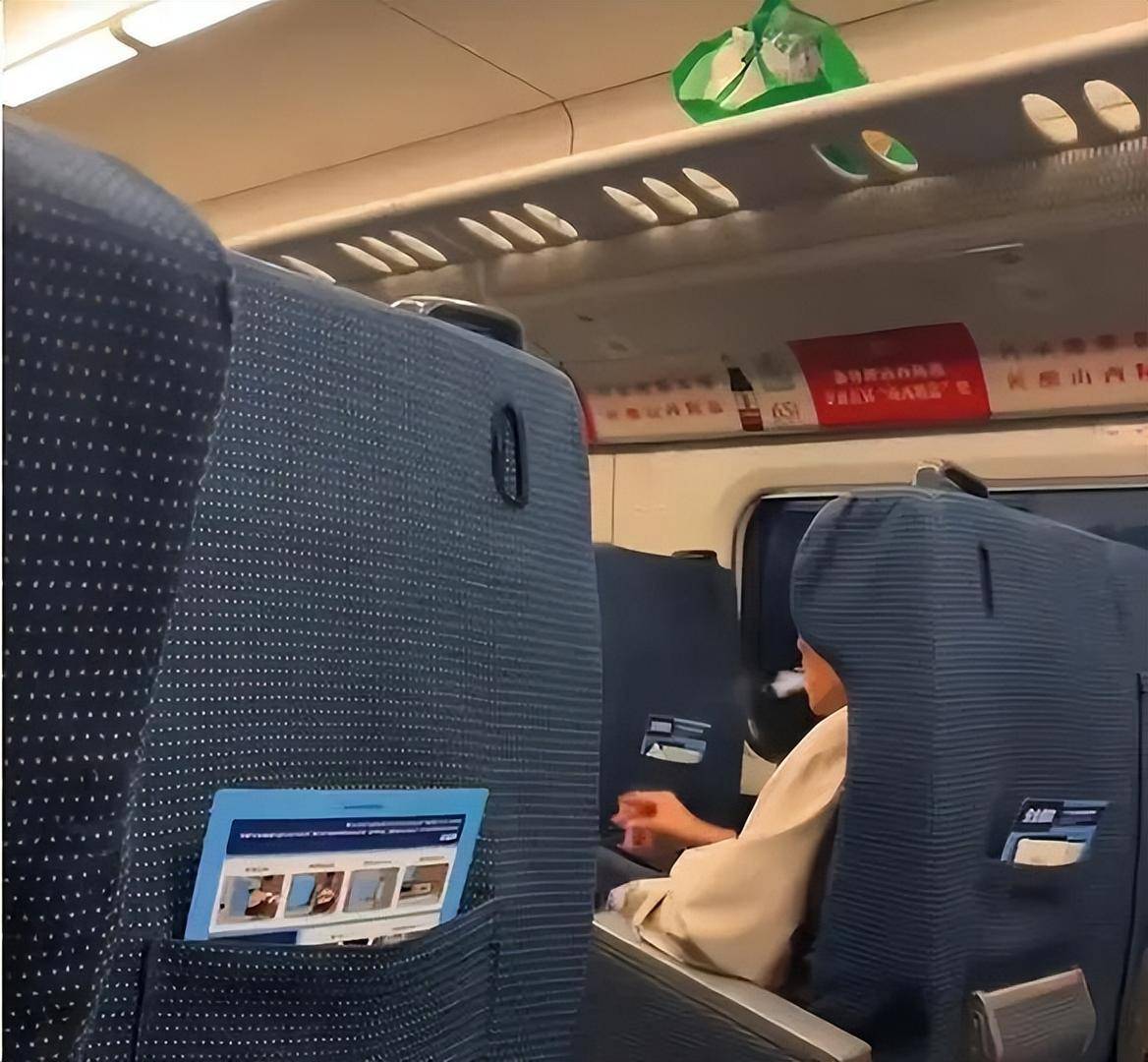 男子在高铁车厢内抽烟,遭举报被民警戴铐带走,12306:高铁上吸烟违法,严重将导致列车停驶