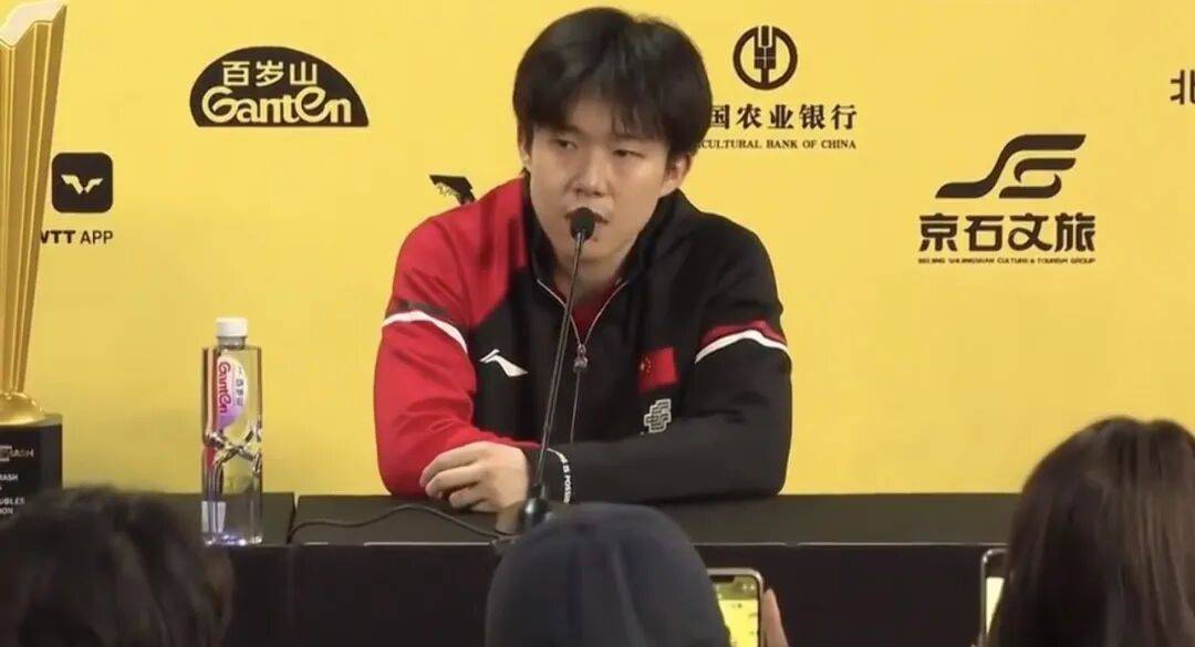 王楚钦回应国乒男双受到外协冲击:中国队每一个人都很强大
