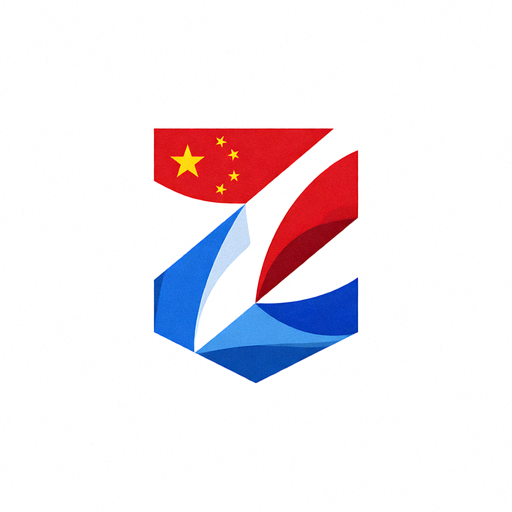 zoty中欧体育Logo，橙色与深蓝色搭配的品牌标志