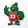 波士顿凯尔特人队队标，绿色卡通凯尔特人形象